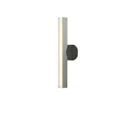 Applique murale, Calée VV, nickel satiné, graphite satiné, IP44, LED, 3000K, 880lm, L4,4cm, H45cm - Cvl