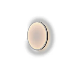 Applique murale, Calm, blanc et noir, LED, dim, 2200K, 710 lm, Ø50cm, H7,25cm - Muuto