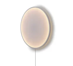 Applique murale, Calm, blanc et gris, LED, dim, 2200K, 1400 lm, Ø90cm, H7,25cm - Muuto