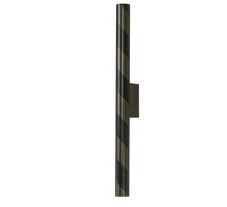 Applique murale, Candy, graphite satiné, LED, dim, 2700K, 840 lm, L5cm, H67cm - CVL