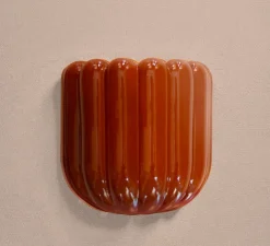 Applique murale, Cannelle, Terracotta, L20cm, H20cm - Cosin