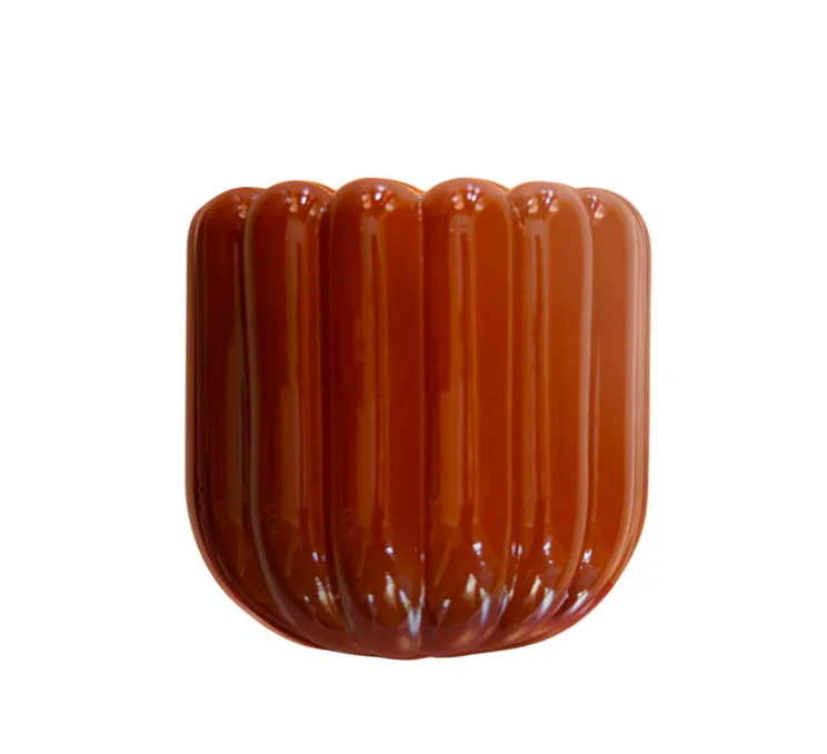 Applique murale, Cannelle, Terracotta, L20cm, H20cm - Cosin