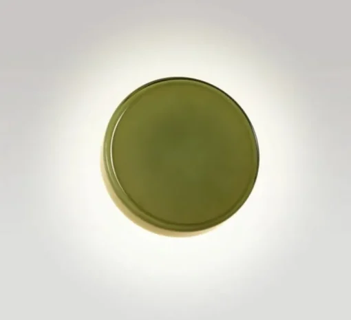 Applique murale, Caramel 38, vert, LED, dim, 2700K, 1528 lm, Ø38cm, H12cm - Marset