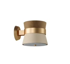 Applique murale, Caramelo, Coffee, Ø17cm, H15,8cm - Easy Light by Carpyen