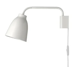 Applique murale, Caravaggio Read, blanc, Ø35cm, H20,6cm - Fritz Hansen