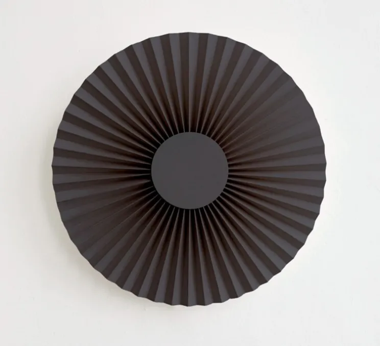 Applique murale, Carmen, gris ardoise , DIM, LED, 2700K, 1470 lm, L50cm, H50cm - Hartô