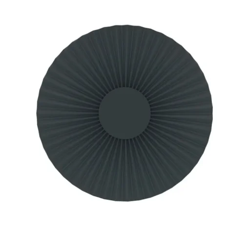 Applique murale, Carmen, gris ardoise , DIM, LED, 2700K, 1470 lm, L50cm, H50cm - Hartô