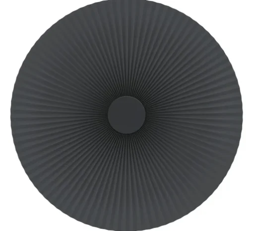 Applique murale, Carmen M 90cm, gris ardoise, LED, 2700K, 746 lm, Ø90cm, H90cm - Hartô