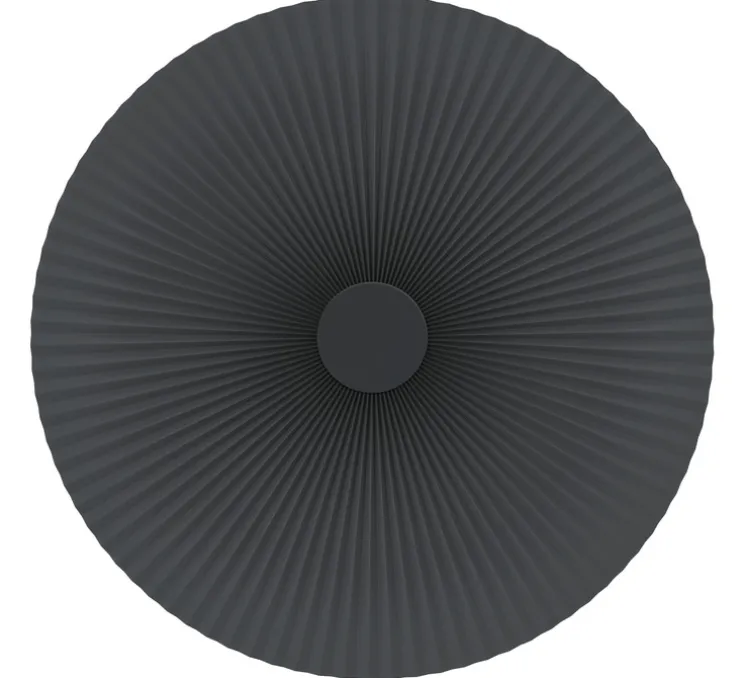 Applique murale, Carmen M 90cm, gris ardoise, LED, 2700K, 746 lm, Ø90cm, H90cm - Hartô