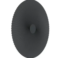 Applique murale, Carmen M 90cm, gris ardoise, LED, 2700K, 746 lm, Ø90cm, H90cm - Hartô