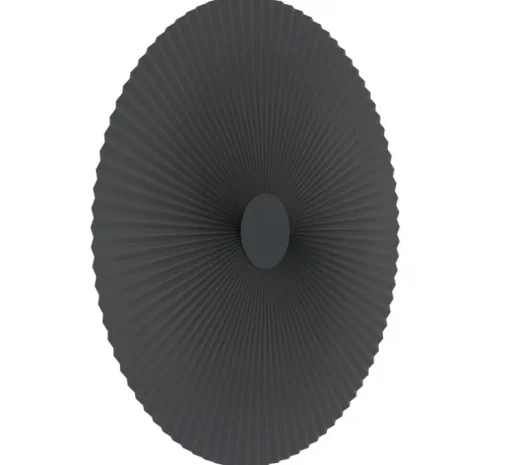 Applique murale, Carmen M 90cm, gris ardoise, LED, 2700K, 746 lm, Ø90cm, H90cm - Hartô
