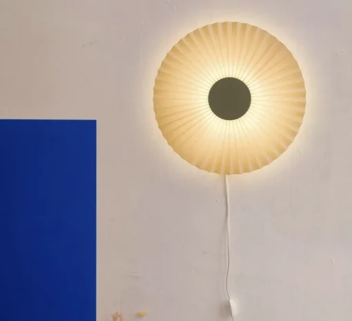 Applique murale, Carmen, sable doré, DIM, LED, 2700K, 746 lm, ⌀50cm, H50cm - Hartô