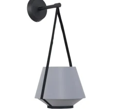 Applique murale, Carrie, gris, L20cm, H47cm - Forestier