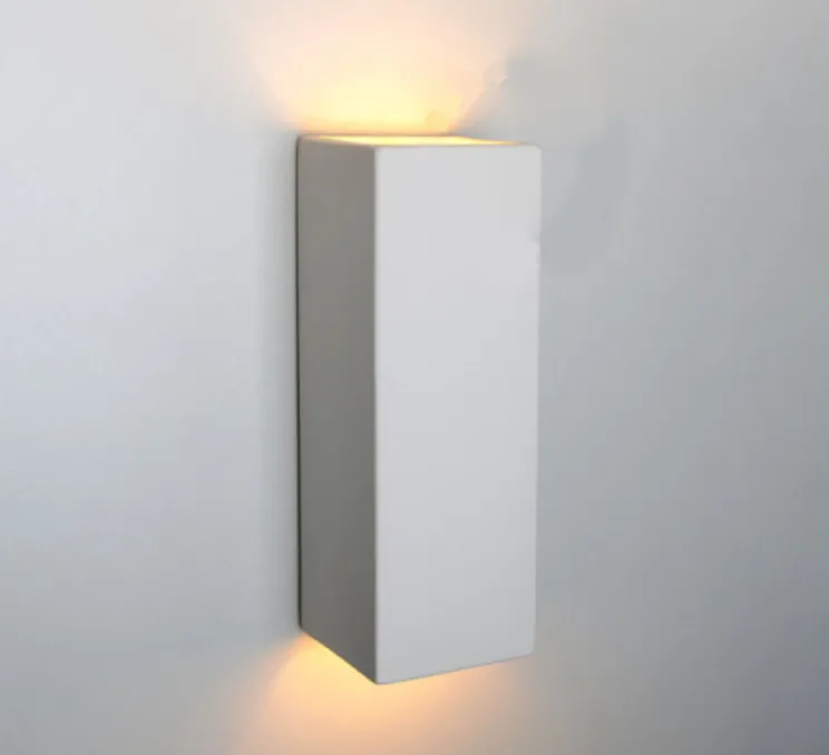 Applique murale, ceramique, blanc, L9cm, H25.5cm - Zangra