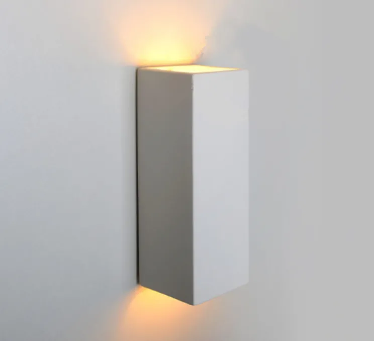 Applique murale, ceramique, blanc, L9cm, H25.5cm - Zangra