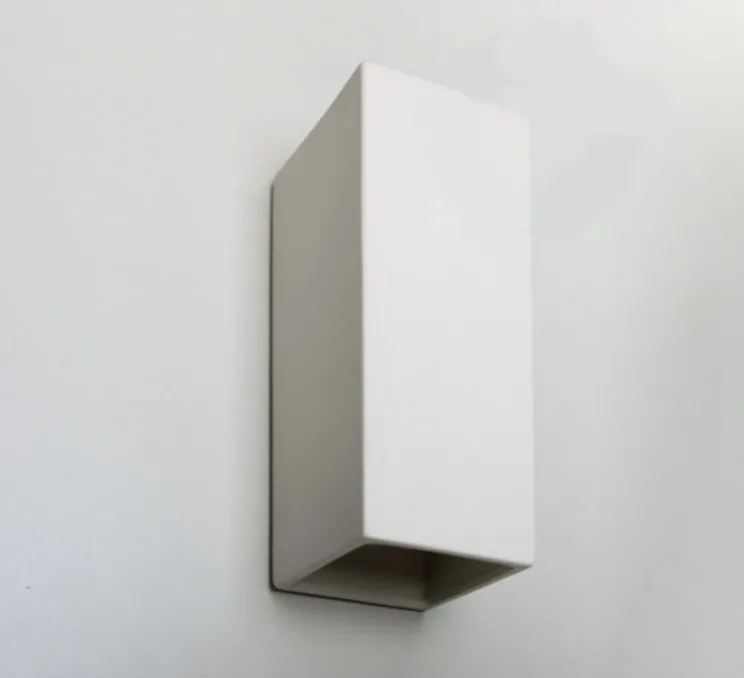 Applique murale, ceramique, blanc, L9cm, H25.5cm - Zangra