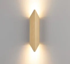 Applique murale, Chival Up/Down 292 2x, champagne anodisé, LED, dim, 2700K, 713 lm, L7,1cm, H29,2cm - Modular
