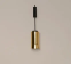 Applique murale, Cirio, laiton, LED, dim, 2700K, 176 lm, L11cm, H54cm - Santa & Cole