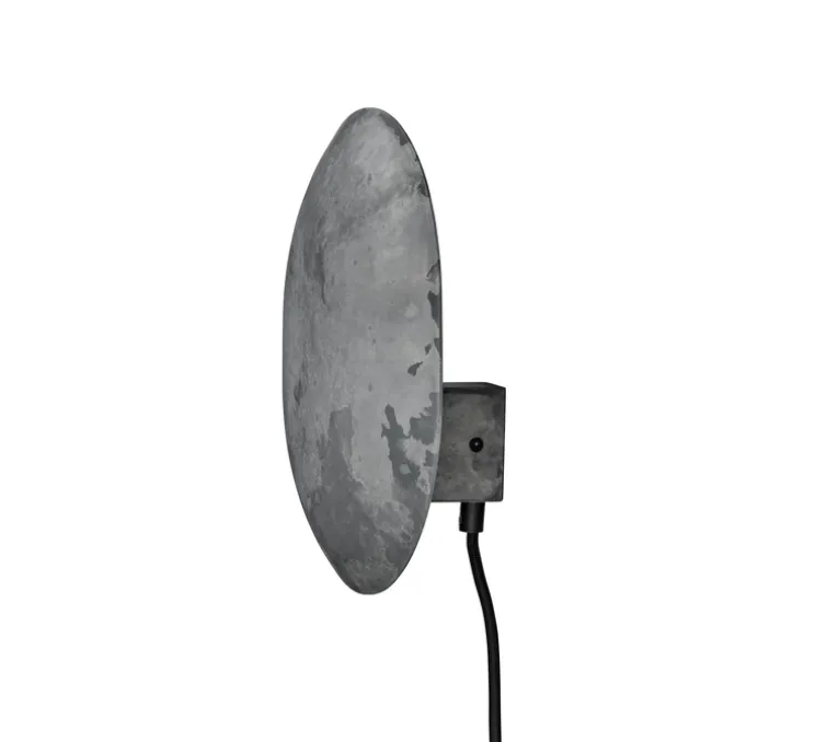 Applique murale, Clam, gris, L14cm, H26cm - 101 Copenhagen