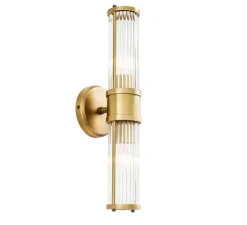 Applique murale, Claridges Double, laiton, L46,5cm, H13cm - Eichholtz