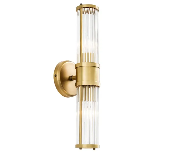 Applique murale, Claridges Double, laiton, L46,5cm, H13cm - Eichholtz