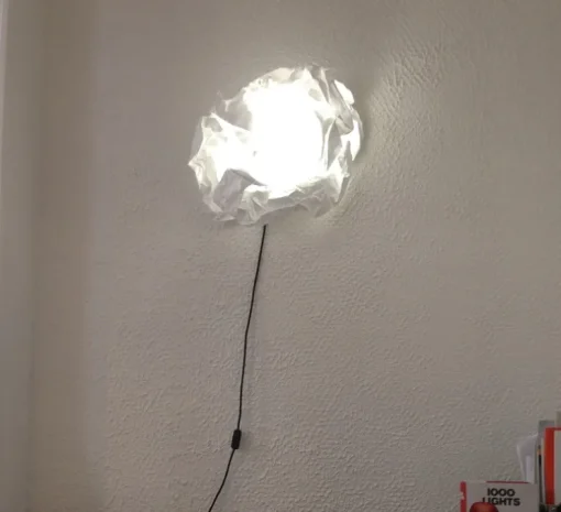 Applique murale, Cloud, blanc, Ø90cm - Proplamp