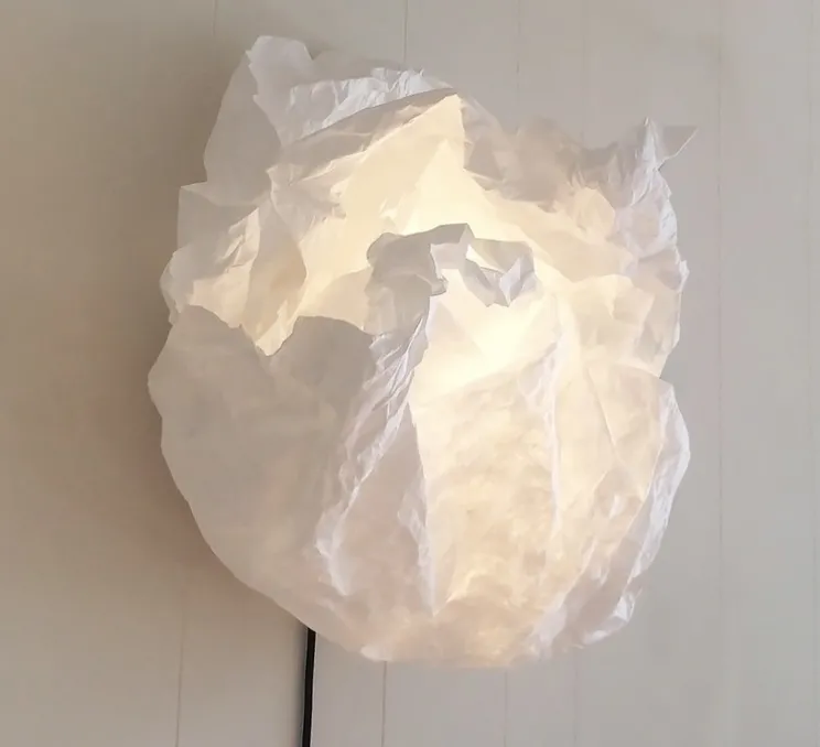 Applique murale, Cloud, blanc, Ø60cm - Proplamp