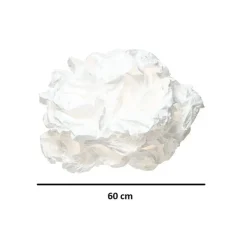 Applique murale, Cloud, blanc, Ø60cm - Proplamp