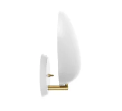 Applique murale, Cobra, blanc mat, H33,3cm, L28,9cm - Gubi