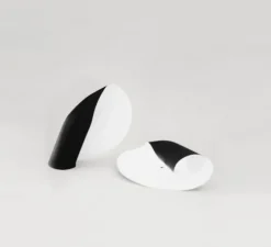 Applique murale, Conche Droite, noir, H20cm - Serge Mouille