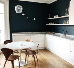 Applique murale, Cone, noir, intérieur blanc, Ø16cm, L20,5cm - Atelier Areti