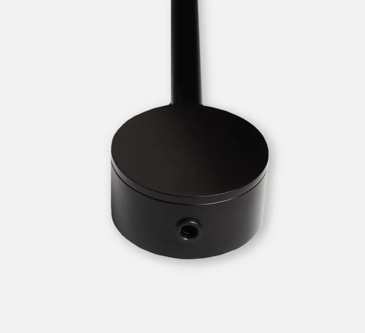 Applique murale, Cono, noir, Ø17cm, H33,3cm - WOUD