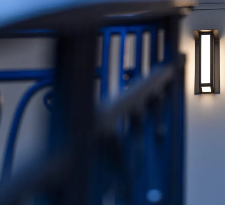 Applique murale, Corvus 330, noir, LED, 1250lm, 2700K, IP44, H33cm, P13 L14cm - Raphaël Armand