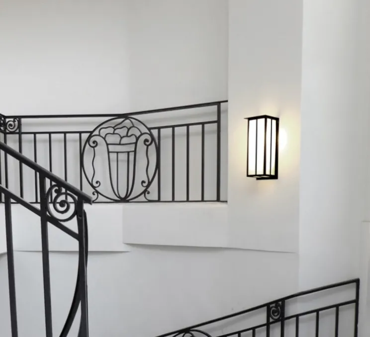 Applique murale, Corvus 460, noir, LED, 1250 à 2400lm, IP44, L46cm, H16cm - Raphaël Armand