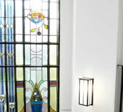 Applique murale, Corvus 460, noir, LED, 1250 à 2400lm, IP44, L46cm, H16cm - Raphaël Armand