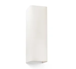 Applique murale, Cotton, vertical, rectangulaire, beige, L12cm, H37cm - Faro