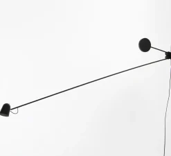 Applique murale, Counterbalance D73N, noir, LED, 2700K, 800lm, L191,6cm, H76,2cm - Luceplan