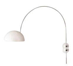 Applique murale, Coupé, blanc, Ø30cm, L154cm - Oluce