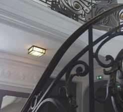 Applique murale, Croisee 300, noir, LED, 2700k, 1250lm, L34x34cm, H10cm - Raphaël Armand