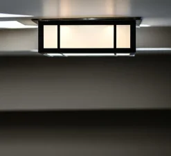 Applique murale, Croisee 300, noir, LED, 2700k, 1250lm, L34x34cm, H10cm - Raphaël Armand