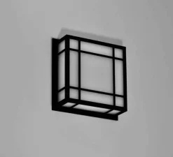 Applique murale, Croisee 600, noir, LED, 3000K, 3520 à 8260lm, L60cm, H12cm - Raphaël Armand