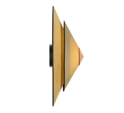 Applique murale, Cymbal L, Bronze, LED, Ø70cm, H23cm - Forestier