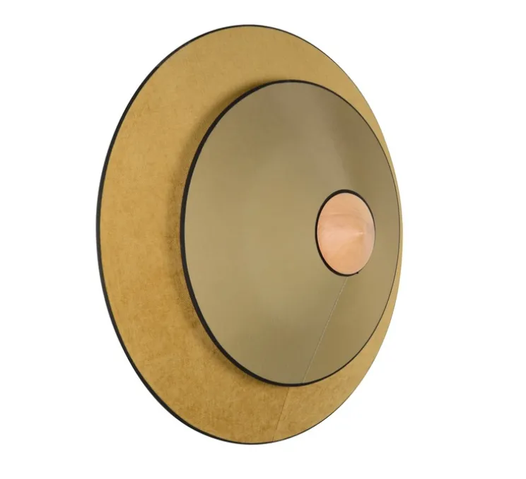 Applique murale, Cymbal L, Bronze, LED, Ø70cm, H23cm - Forestier