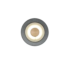 Applique murale, Cymbal S, Atlantic, LED, Ø34cm, H16cm - Forestier