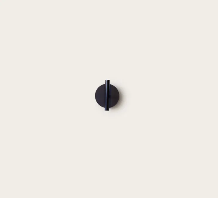 Applique murale, D01, noir mat, LED, dim, 2700K, 350 lm, L9cm, H15cm - OliveLab