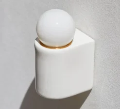 Applique murale, D1, up, blanc, IP44, L4,7cm, H10,2cm - Anastassiades