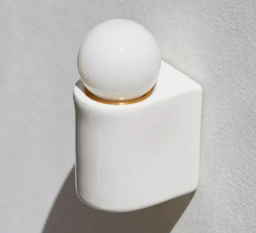 Applique murale, D1, up, blanc, IP44, L4,7cm, H10,2cm - Anastassiades