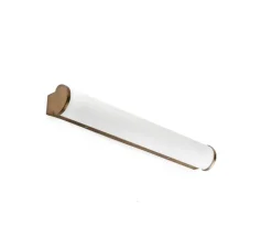 Applique murale, Danubio 18W, bronze, IP44, LED, 2700K, 1080 lm, L57,5cm, H9cm - Faro