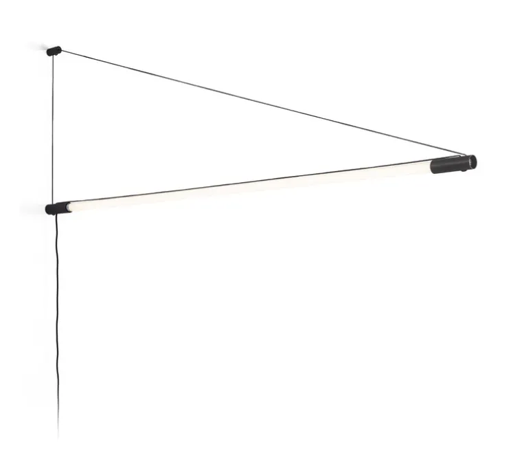 Applique murale, Darf wall surface 1.0 non dim, noir et blanc, LED, 3000K, 3300lm, L3,3cm, H162,6cm - Wever & Ducré