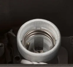 Applique murale d'extérieur, Grafit E27 Square Sensor, anthracite, IP44, L12cm, H17cm - SLV